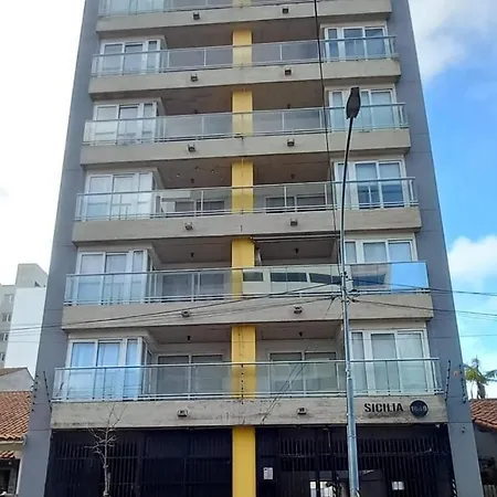 Chula Vista Sicilia - Depto 2 Amb Cochera, Aire Y Parrilla Con Vista Latera A Mar En Punta Mogotes Mar del Plata Exterior foto