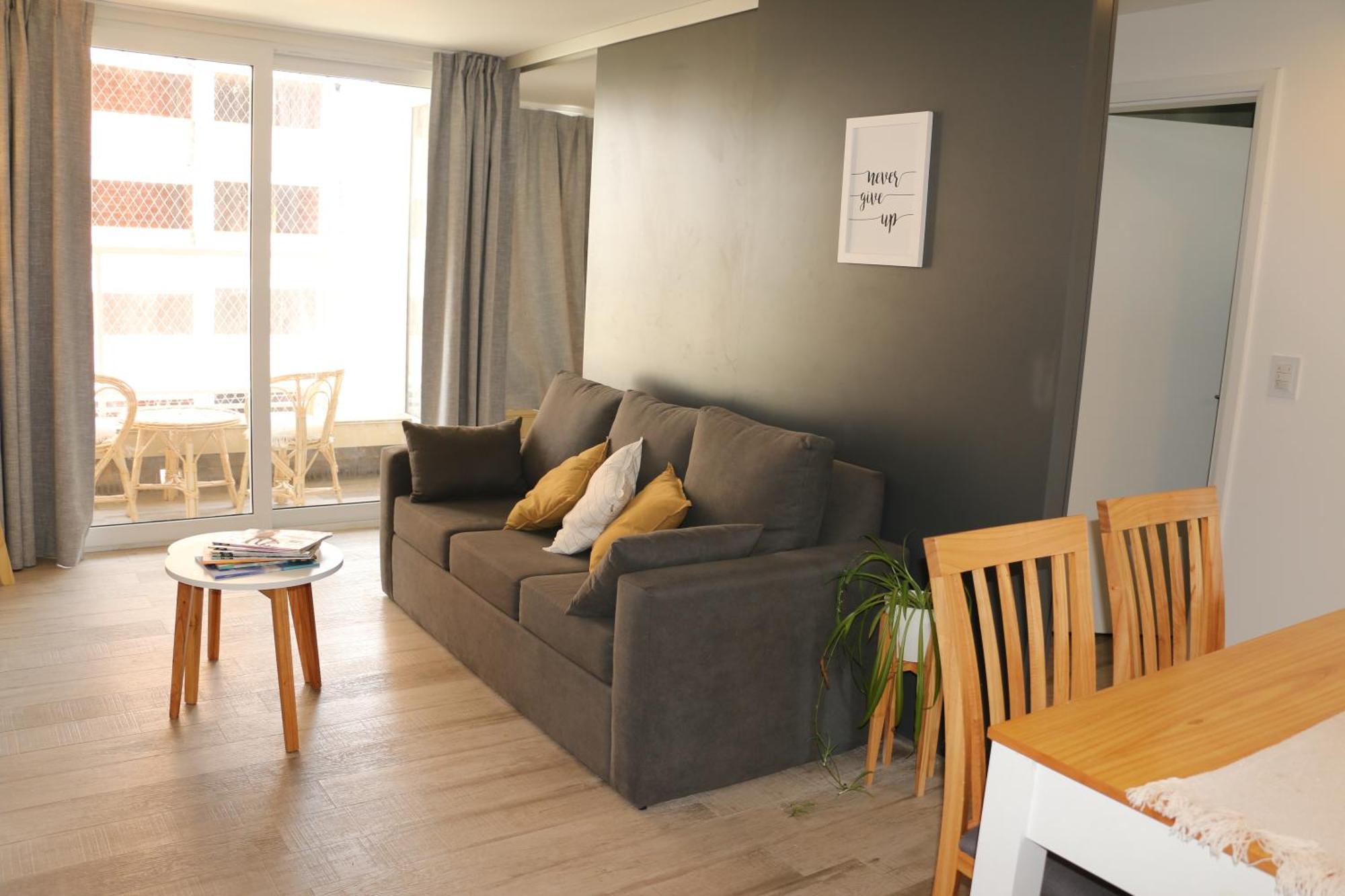 Apartamento Chula Vista Sicilia - Depto 2 Amb Cochera, Aire Y Parrilla Con Vista Latera A Mar En Punta Mogotes