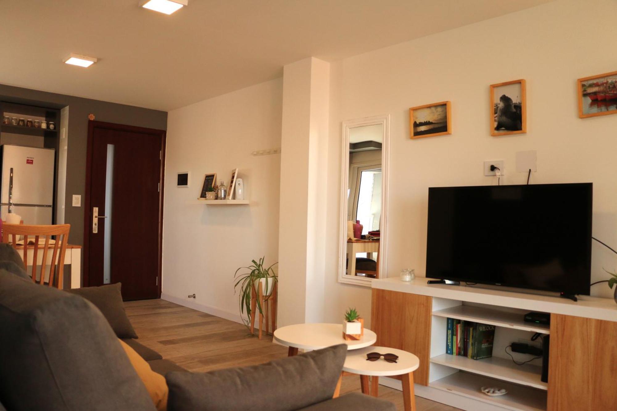 Apartment Chula Vista Sicilia - Depto 2 Amb Cochera, Aire Y Parrilla Con Vista Latera A Mar En Punta Mogotes Mar del Plata